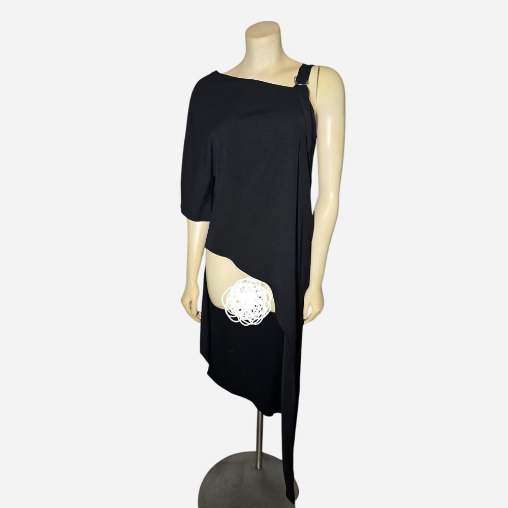 Zara Black‎ Asymmetrical Dress